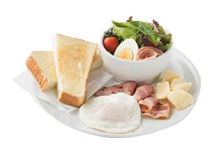 朝食